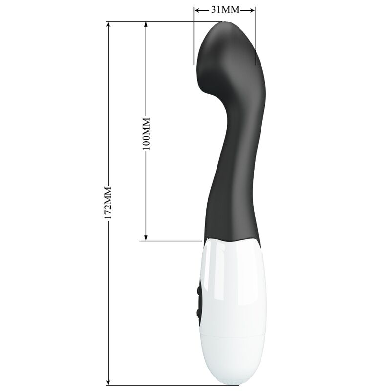 PRETTY LOVE - CHARLES G-SPOT VIBRATOR 30 MODI SCHWARZ – Vibrator Bild 14