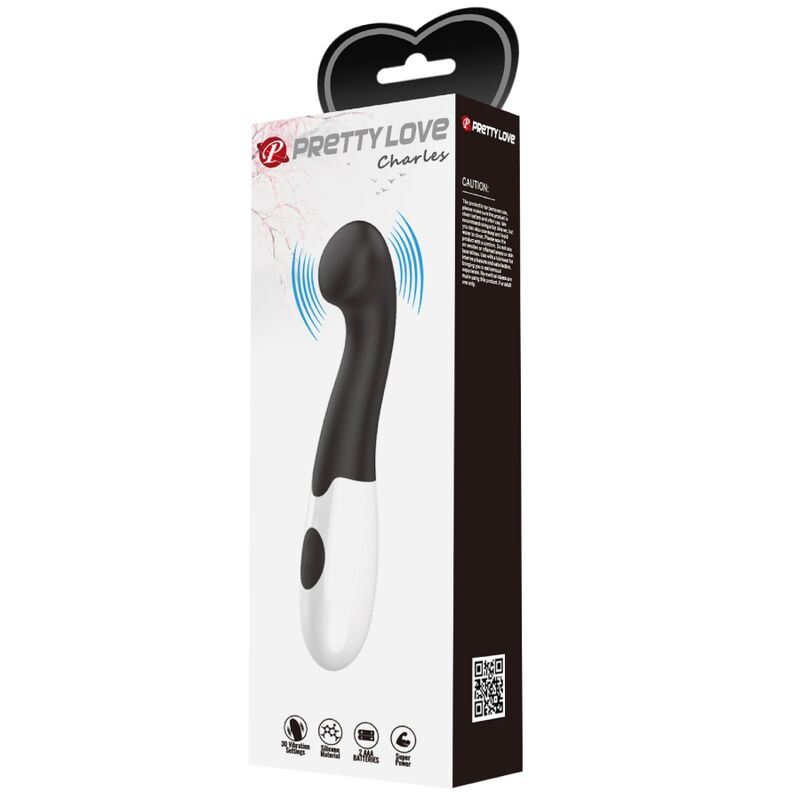 PRETTY LOVE - CHARLES G-SPOT VIBRATOR 30 MODI SCHWARZ – Vibrator Bild 19