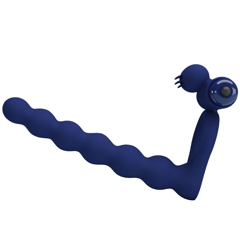PRETTY LOVE - AJMAL VIBRATIONSRING MIT STECKER BLAU – Erotik-Zubehör Bild 4