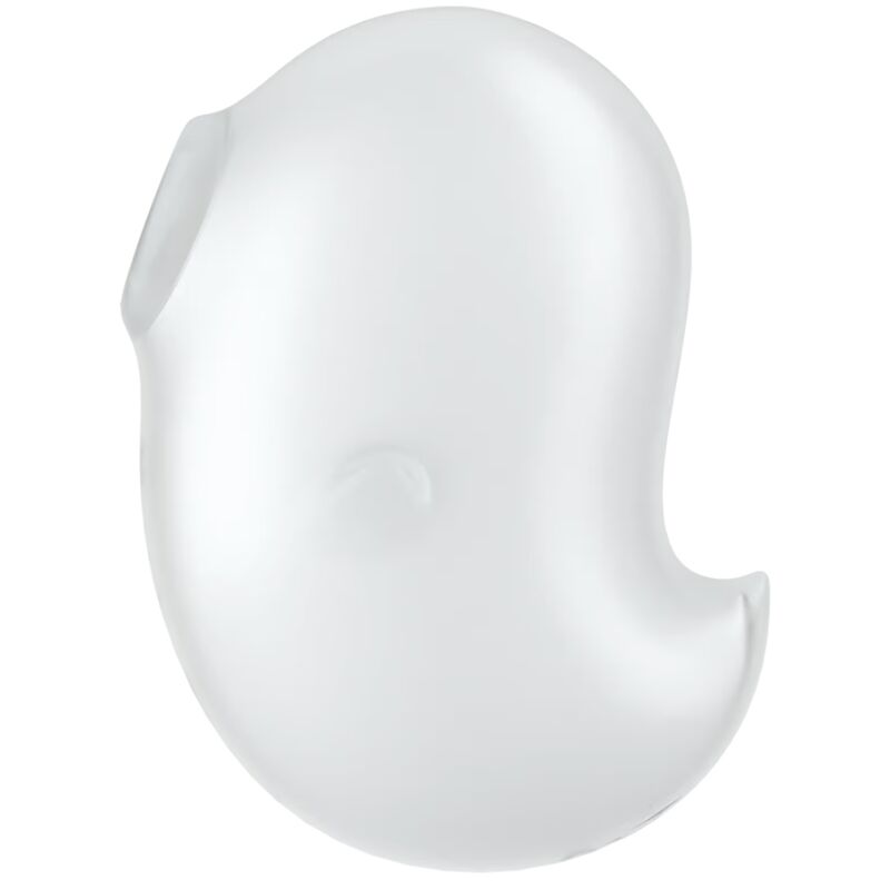 SATISFYER - CUTIE GHOST AUFLEGEVIBRATOR WEISS für intensive Stimulation und Self-Love