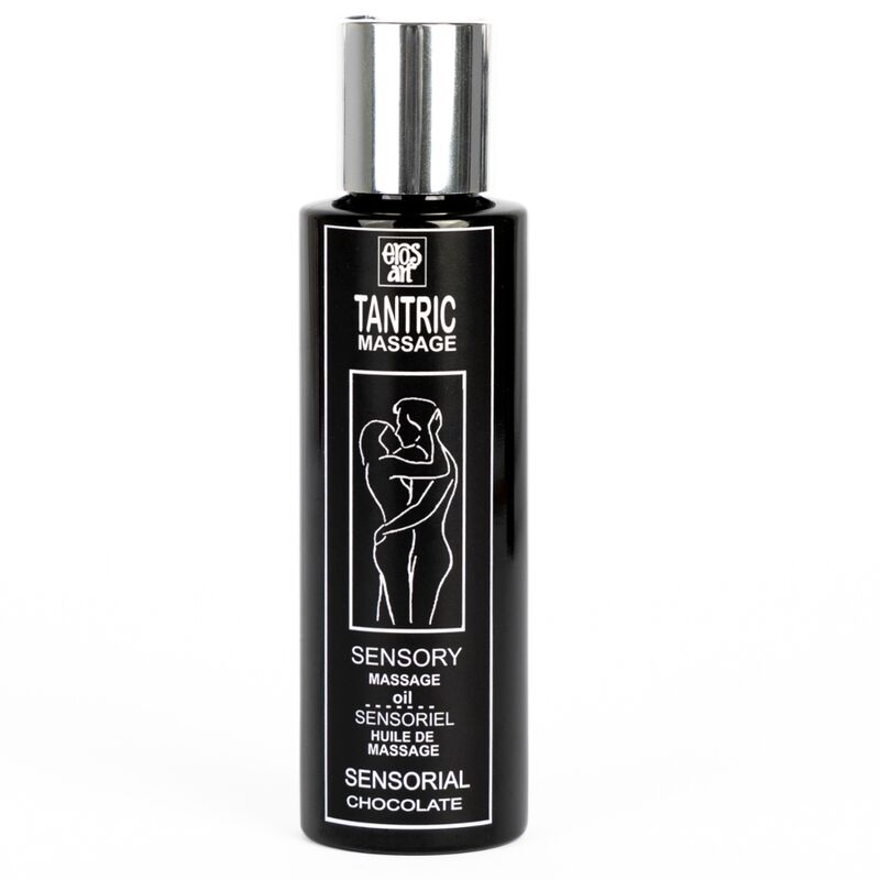 EROS-ART - NATÜRLICHES TANTRISCHES MASSAGEÖL UND SCHOKOLADE-APHRODISIAKUM 100 ML Produktansicht und Details