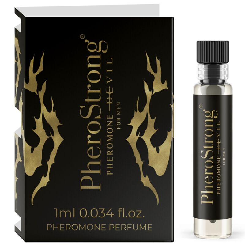PHEROSTRONG Pheromone Parfüm Teufel für Männer 1 ml – Intensiver Herrenduft – Pheromon-Produkt Bild 1