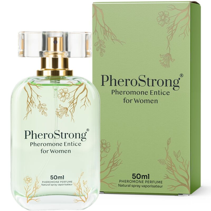 PHEROSTRONG Pheromonparfüm Entice für Frauen 50 ml – Sinnlicher Duft – Pheromon-Produkt Bild 1