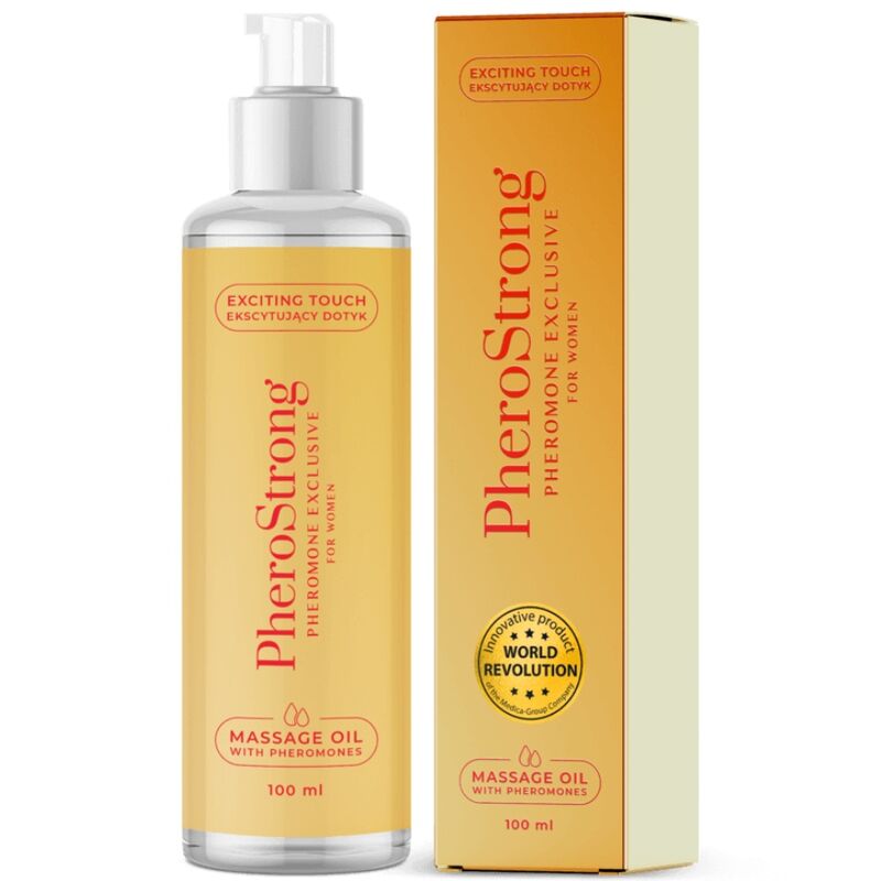 PHEROSTRONG - MASSAGEÖL EXKLUSIV FÜR FRAUEN 100 ML Massageöl diskret online kaufen