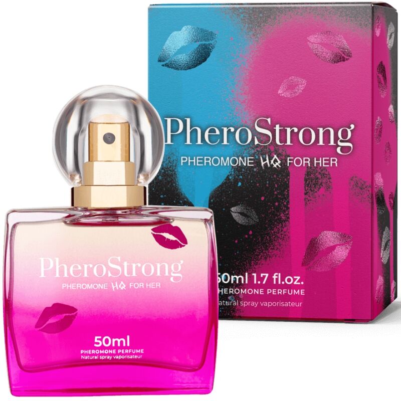 PHEROSTRONG Pheromone Parfüm HQ für Sie 50 ml – Sinnlicher Damenduft – Pheromon-Produkt Bild 1