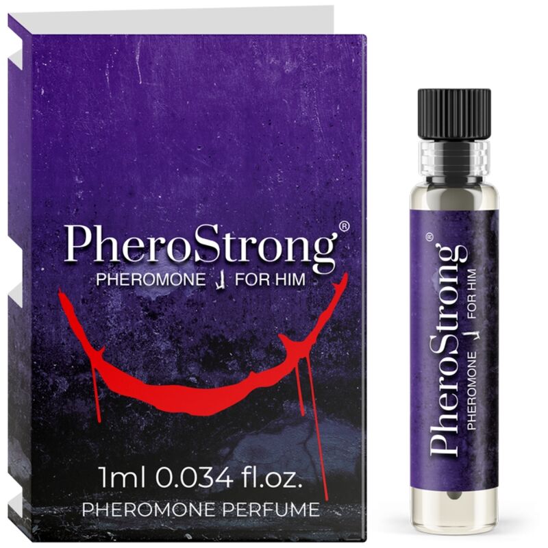 PHEROSTRONG Pheromone Parfüm J für Ihn 1 ml – Intensiver Herrenduft – Pheromon-Produkt Bild 1