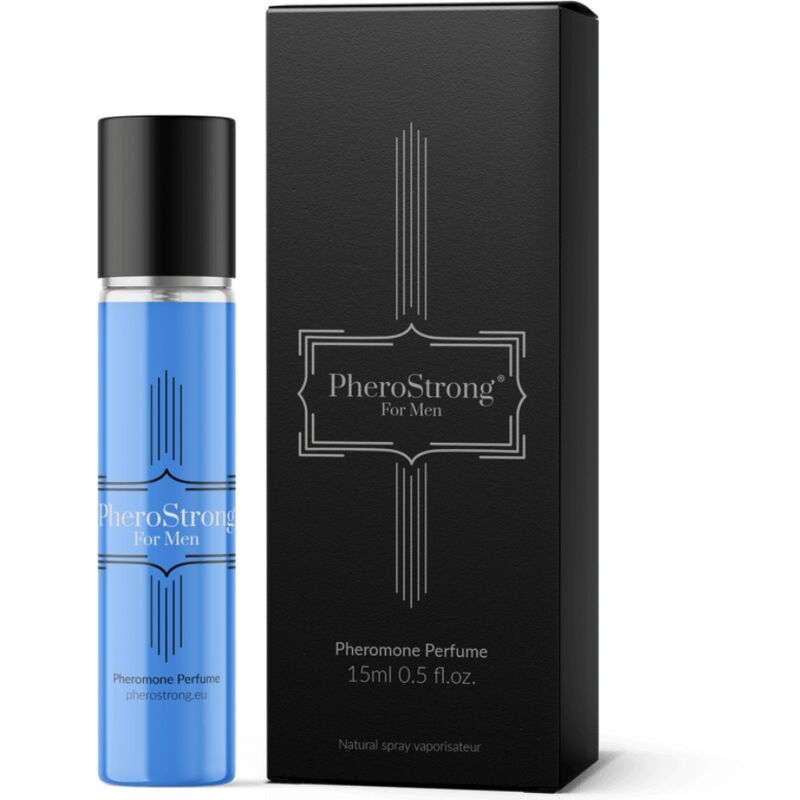 PHEROSTRONG Pheromone Parfüm für Männer 15 ml – Intensiver Herrenduft – Pheromon-Produkt Bild 1
