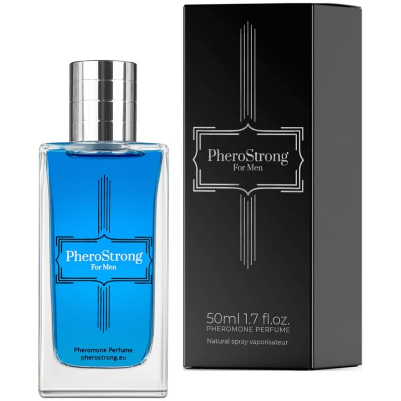 PHEROSTRONG Pheromone Parfüm für Männer 50 ml – Intensiver Herrenduft – Pheromon-Produkt Bild 1