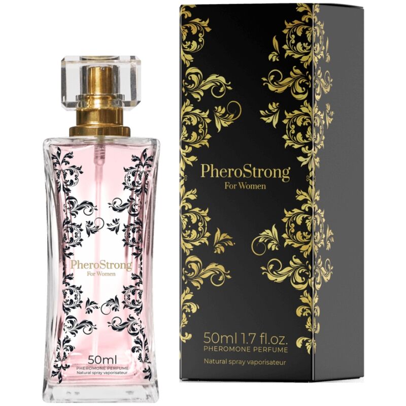 PHEROSTRONG Pheromone Parfüm für Frauen 50 ml – Sinnlicher Damenduft – Pheromon-Produkt Bild 1