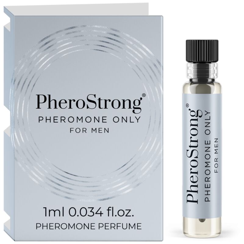 PHEROSTRONG Pheromone Parfüm Nur für Männer 1 ml – Intensiver Herrenduft – Pheromon-Produkt Bild 1