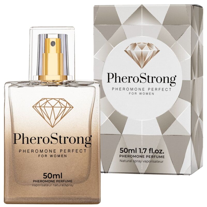PHEROSTRONG Pheromone Parfüm Perfekt für Frauen 50 ml – Sinnlicher Damenduft – Pheromon-Produkt Bild 1