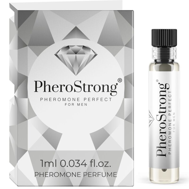 PHEROSTRONG Pheromone Parfüm Perfekt für Männer 1 ml – Intensiver Herrenduft – Pheromon-Produkt Bild 1