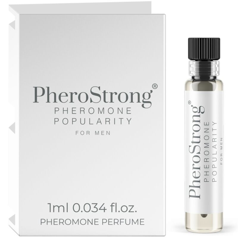 PHEROSTRONG Pheromone Parfüm Popularität für Männer 1 ml – Intensiver Herrenduft – Pheromon-Produkt Bild 2