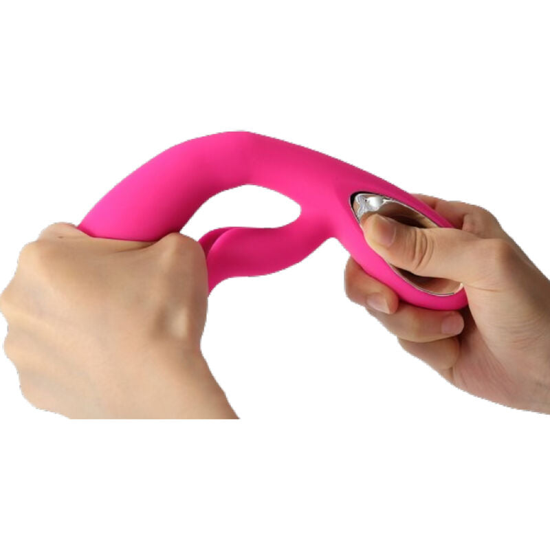 ARMONY - DARO VIBRATOR & PULL RING STIMULATOR FUCHSIA Produktansicht und Details