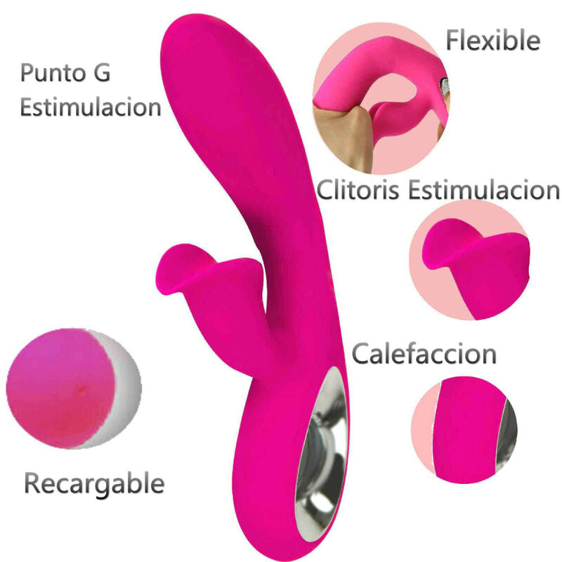 ARMONY - DARO VIBRATOR & PULL RING STIMULATOR FUCHSIA für intensive Stimulation und Self-Love