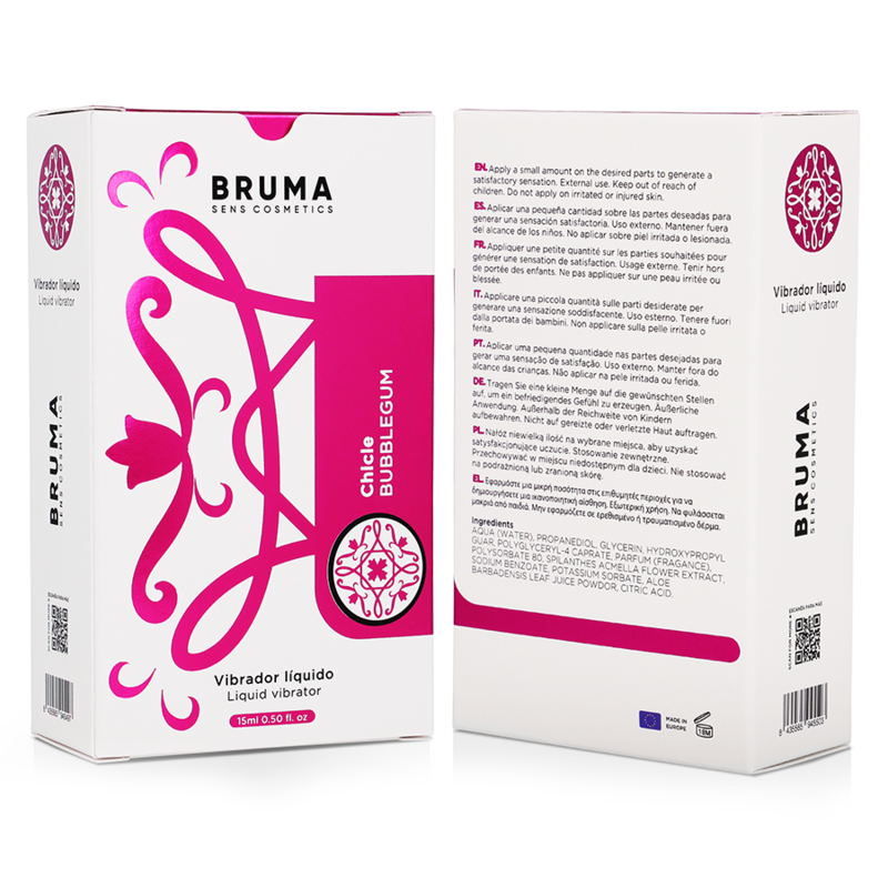 BRUMA - FLÜSSIGER VIBRATOR ULTRA SLIDING BUBBLEGUM 15 ML – Vibrator Bild 11