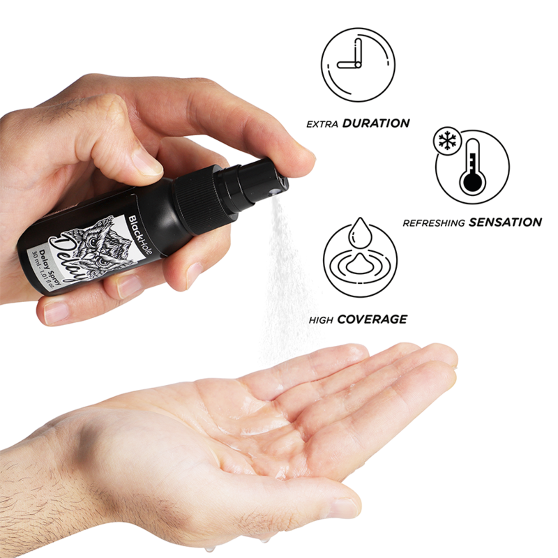 BLACK HOLE - DELAY SPRAY STUDY FORTE 30 ML – Verzögerungsprodukt Bild 5