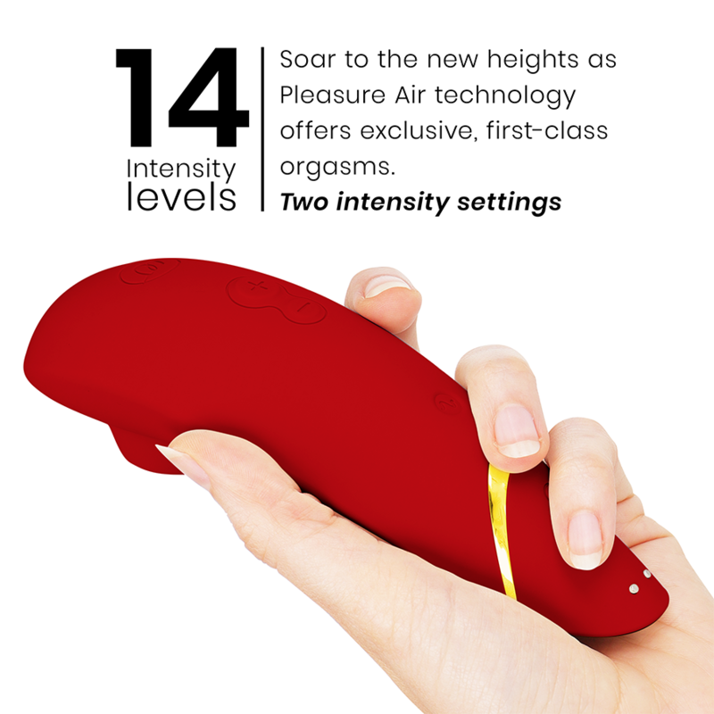 WOMANIZER - PREMIUM 2 KLITORALSTIMULATOR BORDEAUX für sinnliche Momente allein oder zu zweit