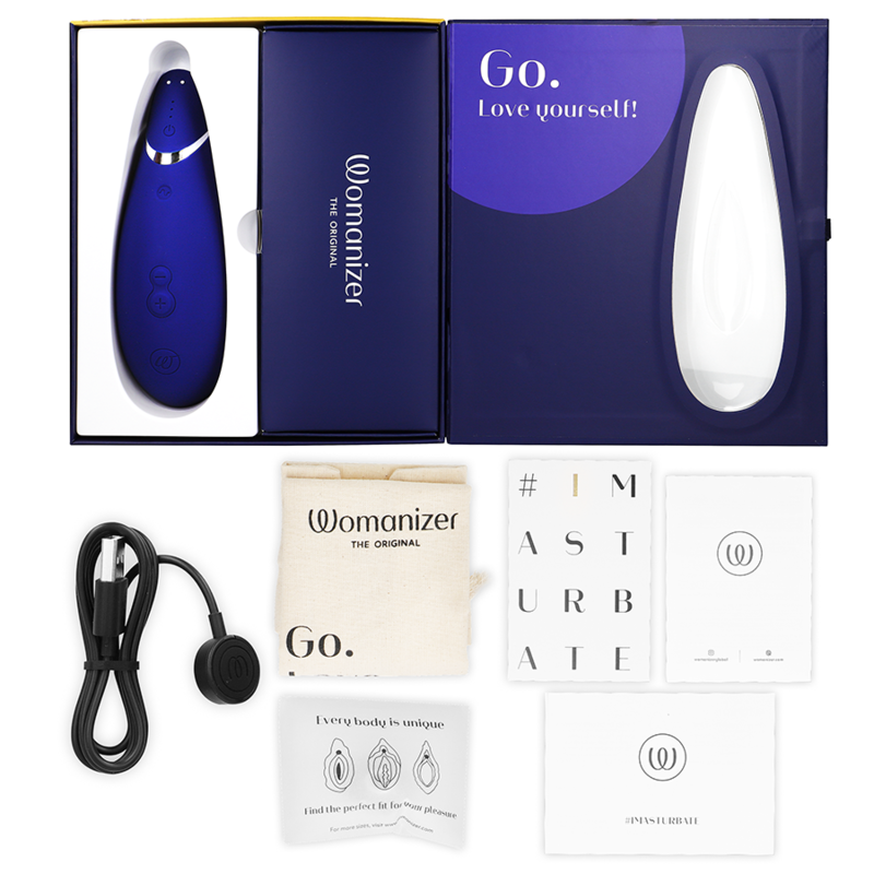 WOMANIZER - PREMIUM 2 KLITORALSTIMULATOR BLAUBEERE Klitorisstimulator diskret online kaufen