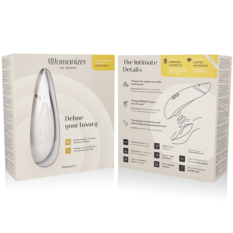Womanizer Liberty 2 / WARMGRAU für intensive Stimulation und Self-Love