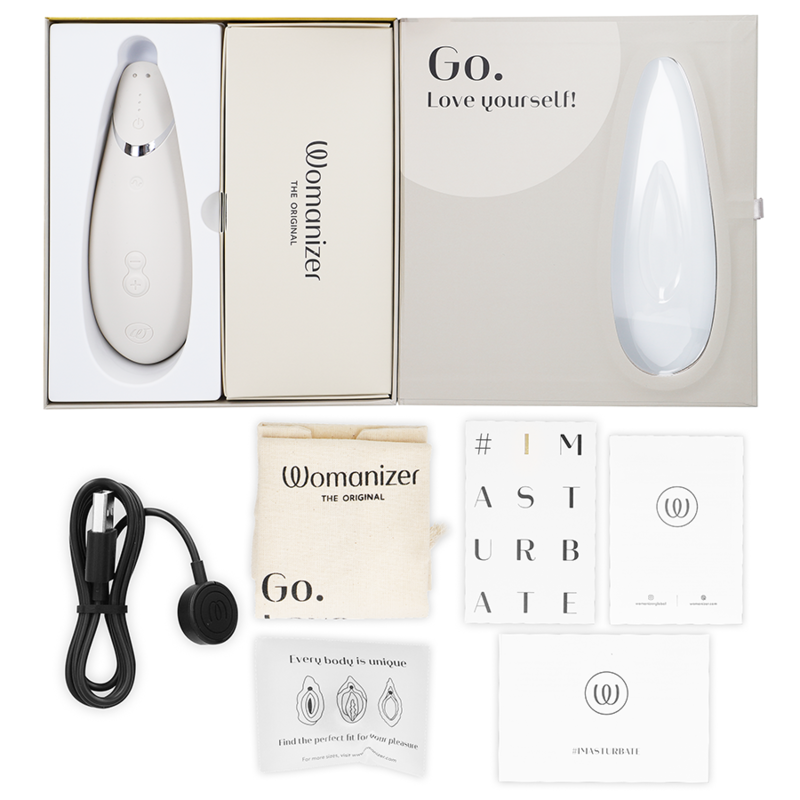 Womanizer Liberty 2 / WARMGRAU Klitorisstimulator diskret online kaufen