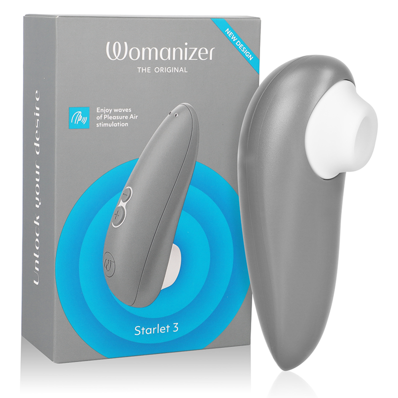 WOMANIZER - STARLET 3 - Wasserdicht / GRAU Klitorisstimulator diskret online kaufen