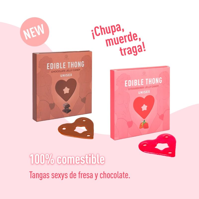 SECRET PLAY - ERDBEER-GUMMIBRCHEN-TANGA Slip Produktansicht
