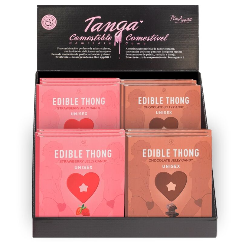 SECRET PLAY - SCHOKOLADEN-GUMMIBRCHEN-TANGA – Slip Bild 9