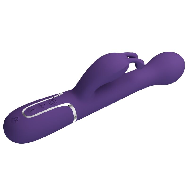 PRETTY LOVE - DEJON RABBIT VIBRATOR 3 IN 1 MULTIFUNKTIONS-LILA – Rabbit Vibrator Bild 8