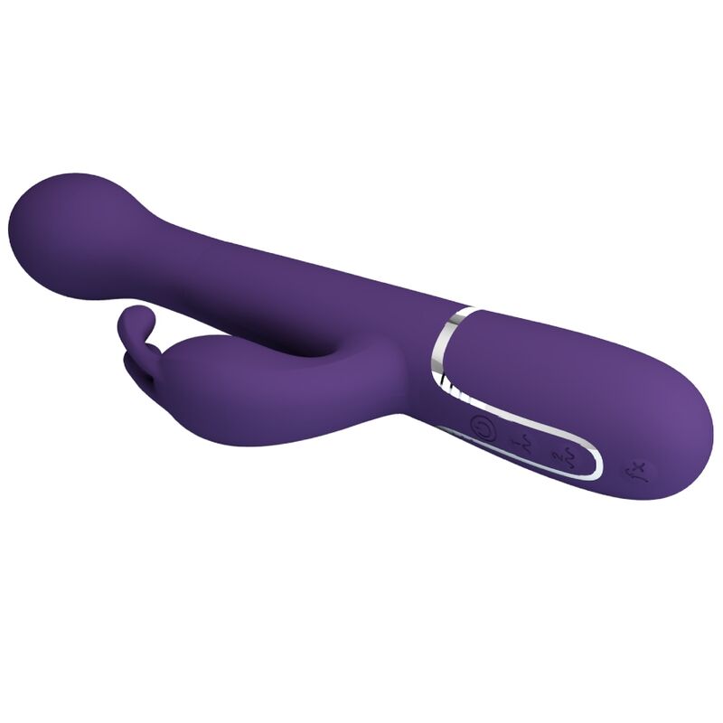 PRETTY LOVE - DEJON RABBIT VIBRATOR 3 IN 1 MULTIFUNKTIONS-LILA – Rabbit Vibrator Bild 9