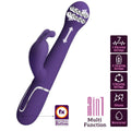 PRETTY LOVE - DEJON RABBIT VIBRATOR 3 IN 1 MULTIFUNKTIONS-LILA – Rabbit Vibrator Bild 1