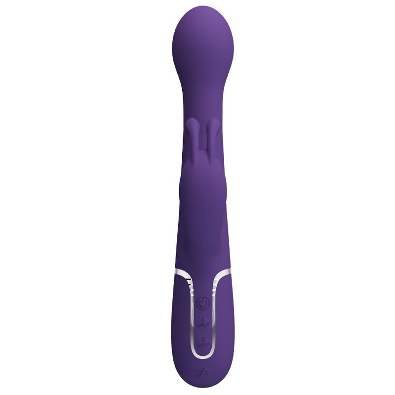 PRETTY LOVE - DEJON RABBIT VIBRATOR 3 IN 1 MULTIFUNKTIONS-LILA – Rabbit Vibrator Bild 6