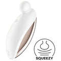 SATISFYER Spot On 2 Auflegevibrator Weiß – 12 Vibrationsprogramme & Präzision | Secret Pulse Klitorisstimulator diskret online kaufen