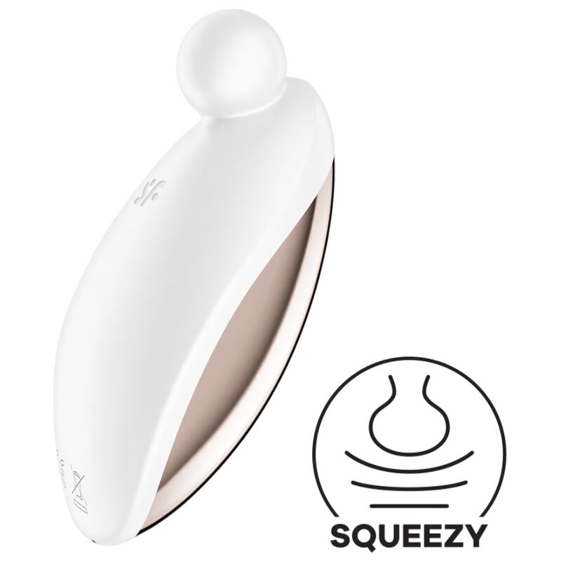 SATISFYER Spot On 2 Auflegevibrator Weiß – 12 Vibrationsprogramme & Präzision | Secret Pulse Klitorisstimulator diskret online kaufen