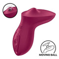 SATISFYER Exciterrr Auflegevibrator Klitoris Fuchsia – Vibration & Rollkugel | Secret Pulse Klitorisstimulator Produktansicht und Details