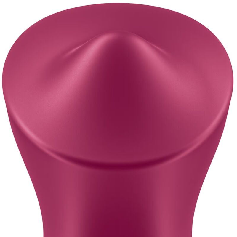 SATISFYER Exciterrr Auflegevibrator Klitoris Fuchsia – Vibration & Rollkugel | Secret Pulse Klitorisstimulator Produktansicht und Details