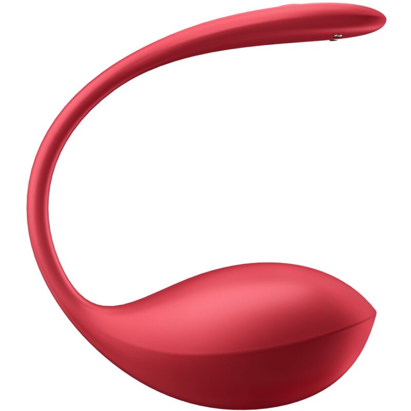 SATISFYER - SHINY PETAL G POINT FERNBEDIENUNGS STIMULATOR ROT KOSTENLOSE APP – Klitorisstimulator Bild 4