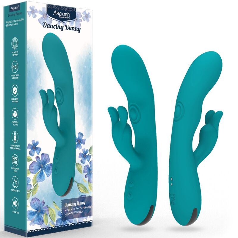 ARMONY Dancing Bunny Rabbit Vibrator Grün | 10 Geschwindigkeiten für intensive Stimulation und Self-Love