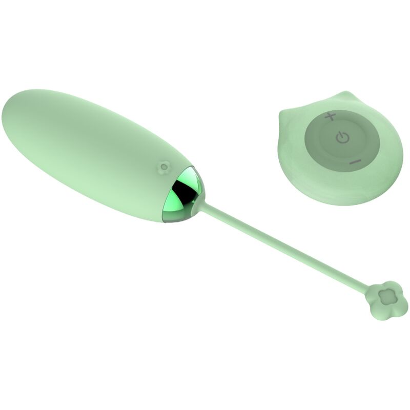 ARMONY - KITTY FUN EGG VIBRATOR FERNBEDIENUNG 10 VIBRATIONEN GRÜN für intensive Stimulation und Self-Love