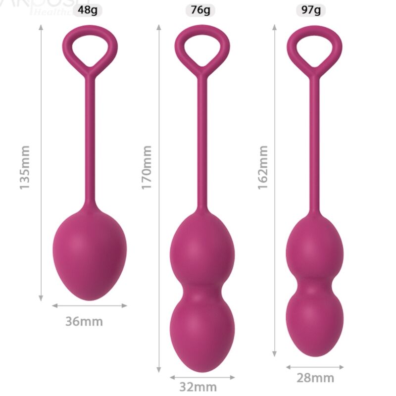 ARMONY - ANABIOSIS VAGINALHANTEL 3 EBENEN BURGUND – Masturbator Bild 9