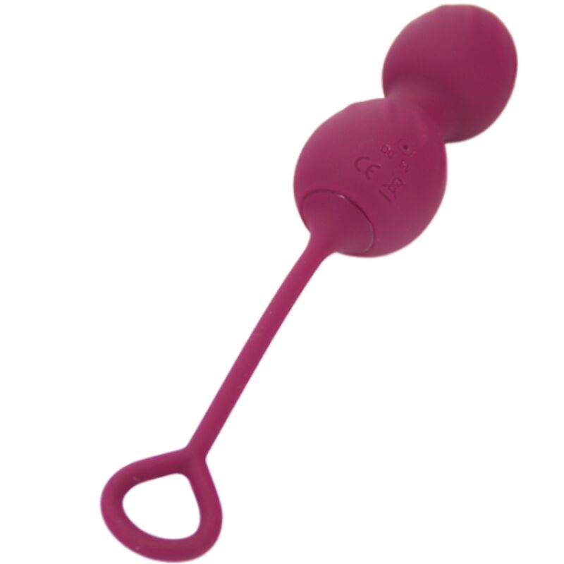 ARMONY - BLOSSOMS VAGINAL HANTEL VIBRATION FERNBEDIENUNG 10 VIBRATIONEN DUNKELROT für sinnliche und diskrete Momente