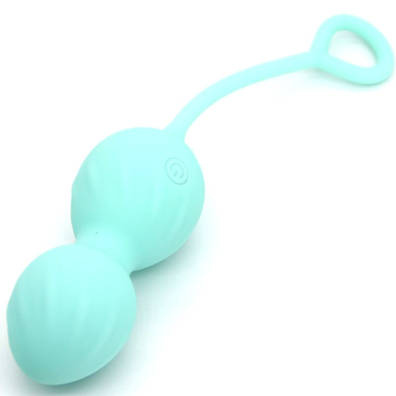 ARMONY - BLOSSOMS VAGINAL HANTEL VIBRATION FERNBEDIENUNG 10 VIBRATIONEN GRÜN – automatischer Masturbator Bild 9