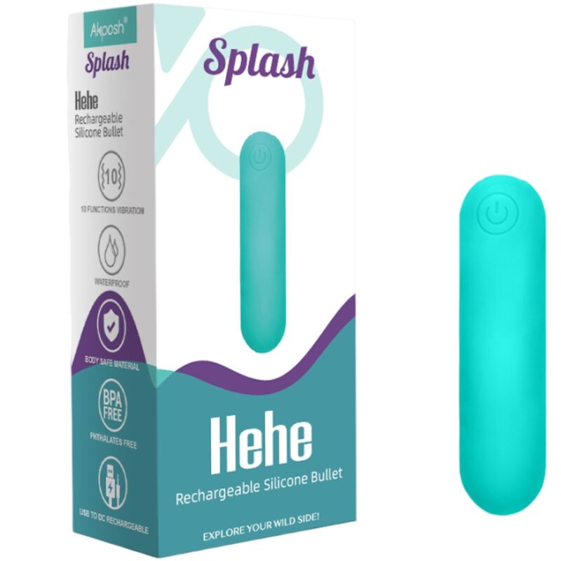 ARMONY Splash Hehe Bullet Vibrator Grün | 10 Vibrationsmodi – Vibrator Bild 12