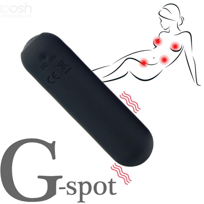 ARMONY Splash Haha Bullet Vibrator Schwarz | 10 Vibrationsmodi – Vibrator Bild 10
