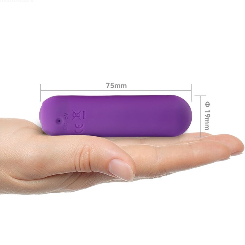 ARMONY - SPLASH HAHA VIBRATOR BULLET SILIKON 10 VIBRATIONEN 75 X 19 CM LILA Vibrator diskret online kaufen