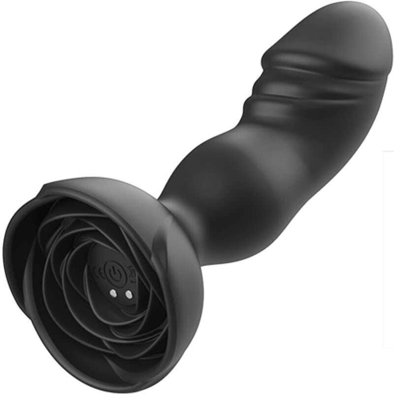 ARMONY - EXTREME A BLOOM ROSE VIBRATOR & ANALSTECKER FERNBEDIENUNG SCHWARZ für sinnliche und diskrete Momente