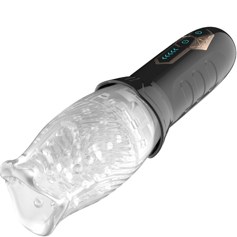 ARMONY - BELUCCI ORAL MASTURBATOR VIBRATOR WEISS Masturbator diskret online kaufen