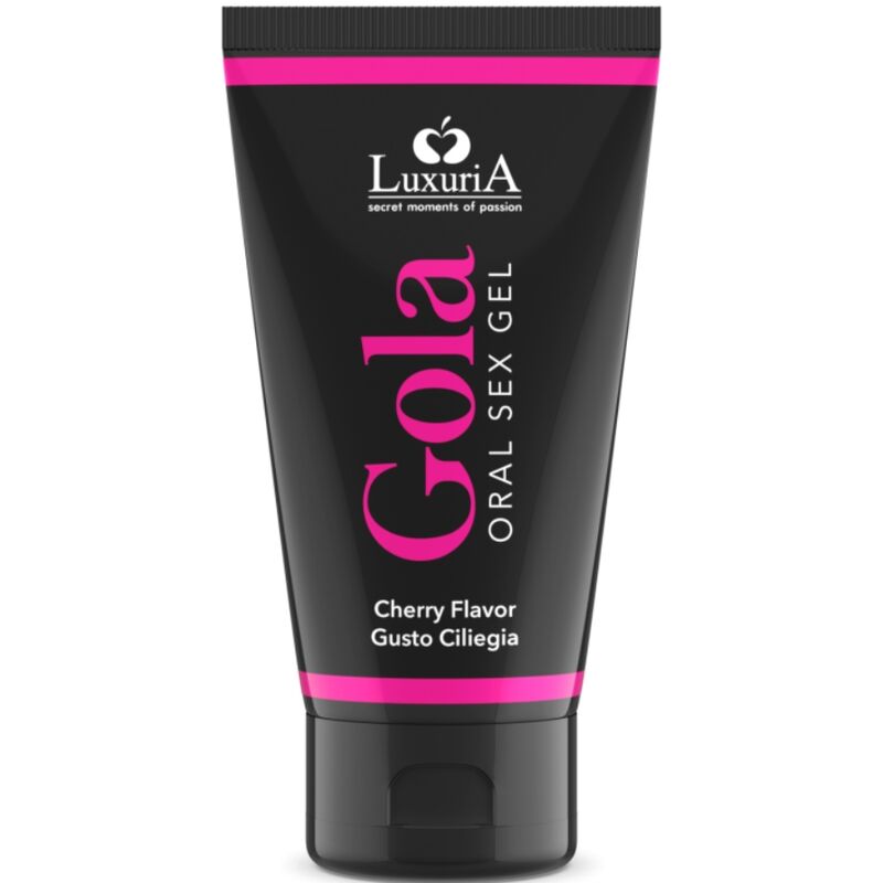 INTIMATELINE Luxuria Oral Gel Kirsche – Geschmackvolles Gleitgel 50 ml Gleitgel diskret online kaufen