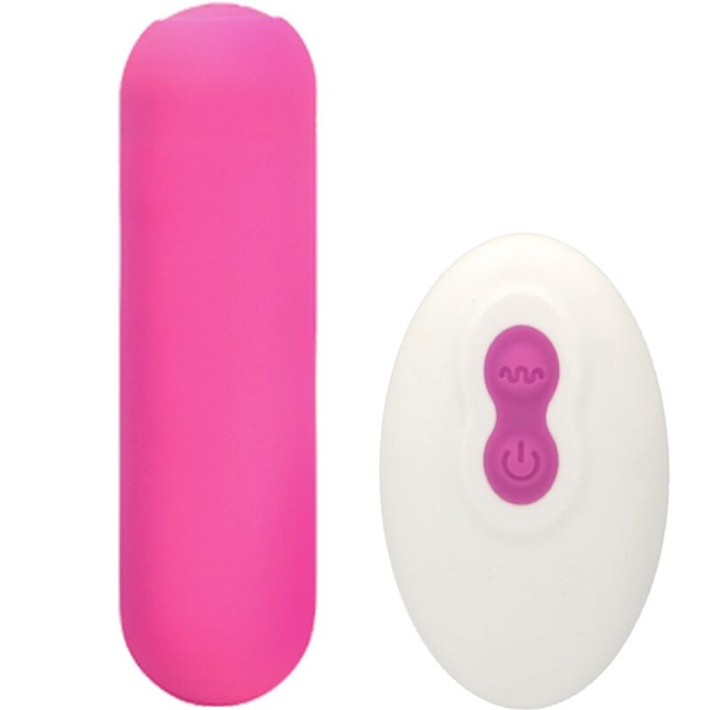 ARMONY - SPLASH JOIE VIBRATOR BULLET SILIKON FERNBEDIENUNG 10 VIBRATIONEN 75 X 19 CM ROSA Produktansicht und Details