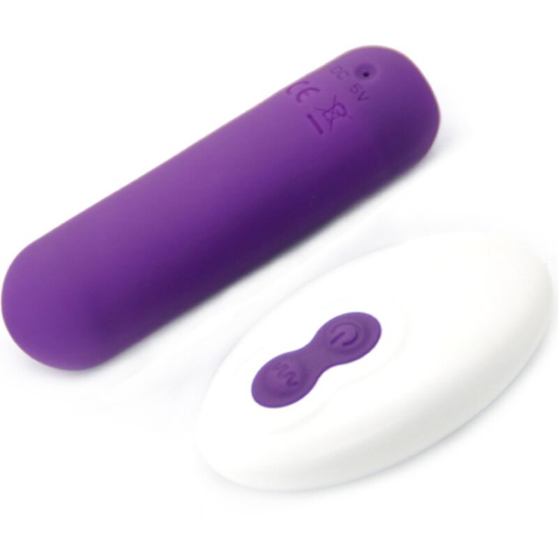 ARMONY - SPLASH JOIE VIBRATOR BULLET SILIKON FERNBEDIENUNG 10 VIBRATIONEN 75 X 19 CM LILA – Vibrator Bild 3